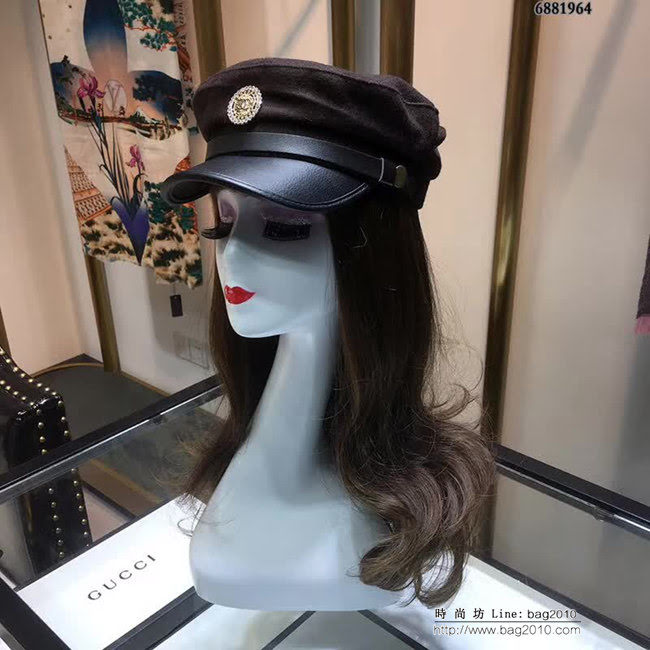 CHANEL香奈兒 經典款 2018新款 鴨舌貝雷帽 6881964 LLWJ6773